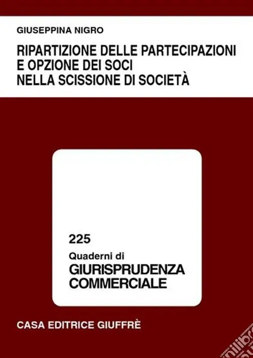 Ripartizione delle partecipazioni e opzione dei soci nella scissione di società Prezzo Di Fabbrica