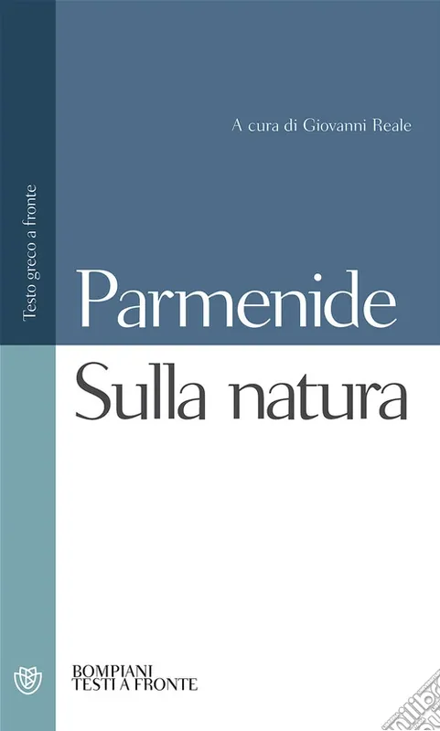 Sulla natura. Testo greco a fronte Professionale