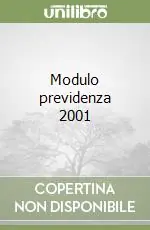 Modulo previdenza 2001 Di Tendenza