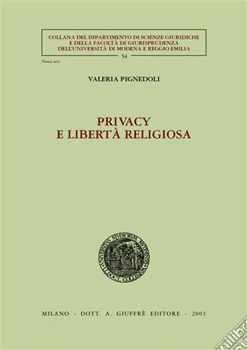 Privacy e libertà religiosa A Buon Prezzo