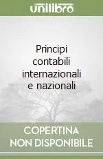 Principi contabili internazionali e nazionali Popolare