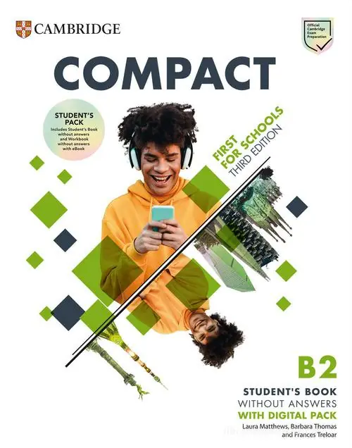 Acquista Ora Compact first for schools. Student‘s book. Workbook. Without answers. Per le Scuole superiori. Con espansione online. Con Audio