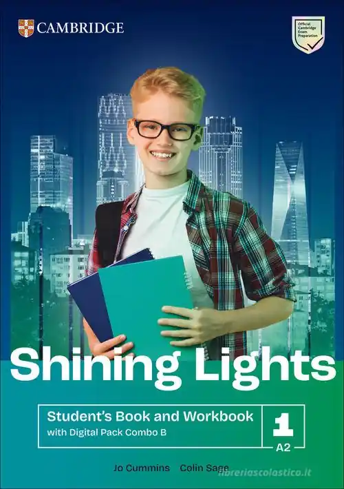 Shining Lights. Student‘s book and workbook with Digital Pack B Combos. Level 1 (A2). Per le Scuole superiori. Con espansione online Super Prezzo