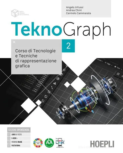 Professionale Teknograph. Corso di tecnologie e tecniche di rappresentazione grafica. Per gli Ist. tecnici e professionali. Con e-book. Con espansione online vol. 2