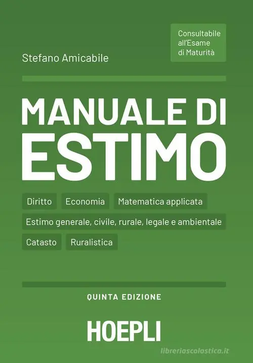 Direttamente Dal Produttore Manuale di estimo. Per gli Ist. tecnici e professionali