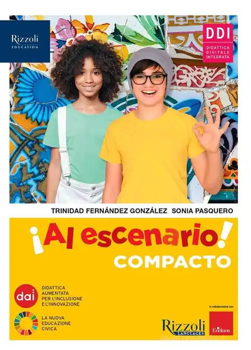 Al escenario. Ediz. Compacto. Con Repasamos la gramática, Vacanze A-B, Narrative 1-2, Mundo hispano. Per la Scuola media. Con e-book. Con espansione online Direttamente Dal Produttore