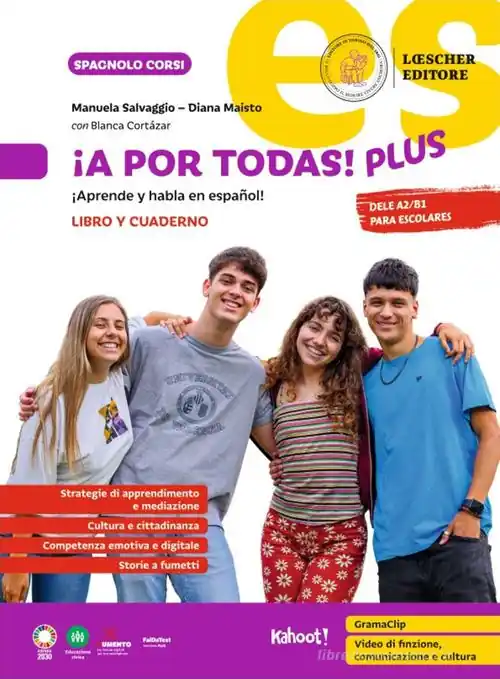 Prezzo Scontato ¡A por todas! ¡Aprende y habla en español! Plus Libro y cuaderno. Per la Scuola media