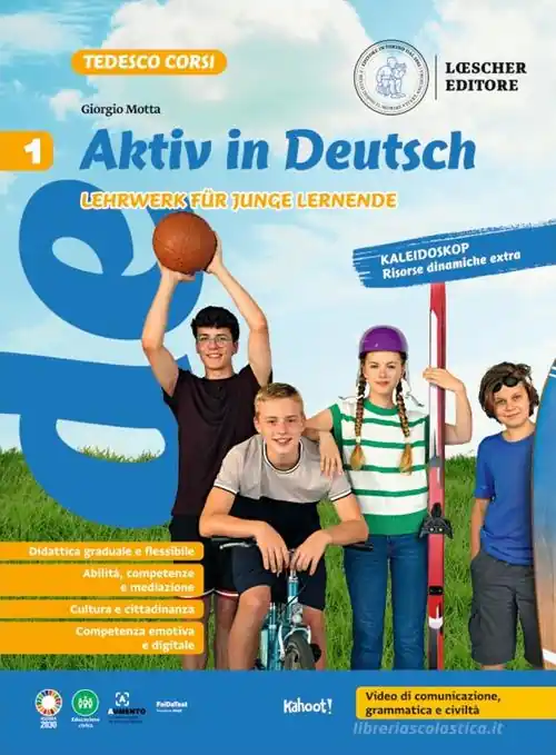 Aktiv in Deutsch. Lehrwerk für junge lernende. Kursbuch + Arbeitsbuch. Per la Scuola media vol. 1 Esclusivo