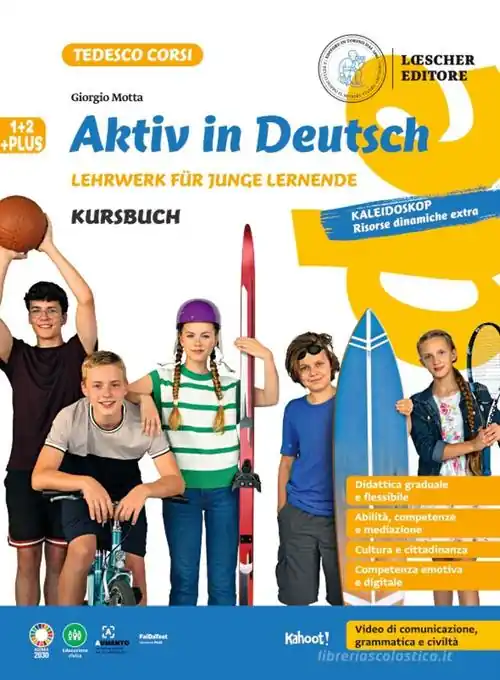 Ultime Pezzi Aktiv in Deutsch. Lehrwerk für junge lernende. Plus. Kursbuch. Per la Scuola media. Con e-book. Con espansione online vol. 1-2