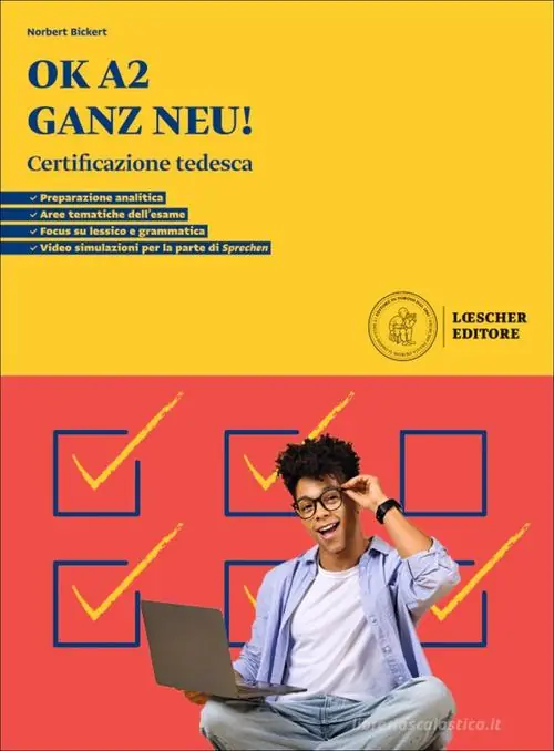 Più Venduto OK A2 ganz neu! Certificazione tedesca. Per le Scuole superiori