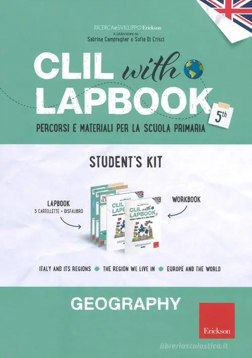 CLIL with lapbook. Geography. Quinta. Student‘s kit Sconto