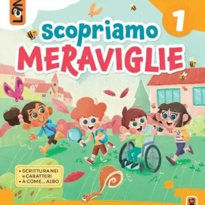 Offerta Limitata Scopriamo meraviglie. Metodo 4 caratteri. Con Accoglienza, Letture, Matematica, Discipline, Quadreno, Sestino, Letterine, Foglietto. Per la Scuola elementare. Con e- vol. 1