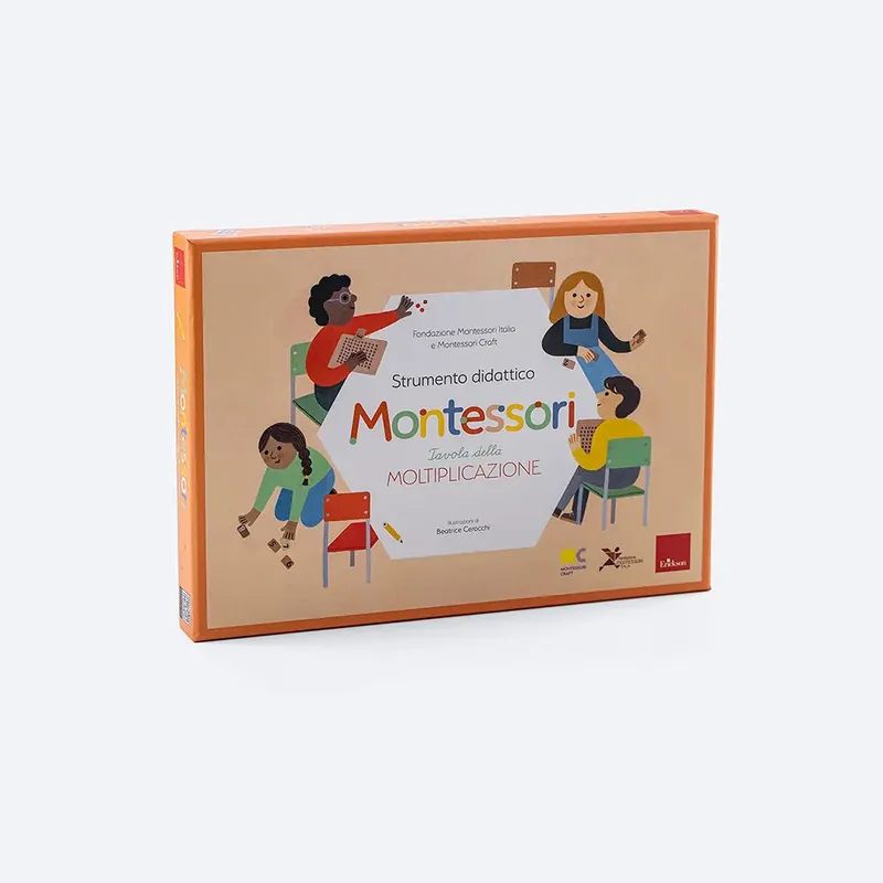 Più Venduto Tavola della moltiplicazione - Strumento didattico Montessori