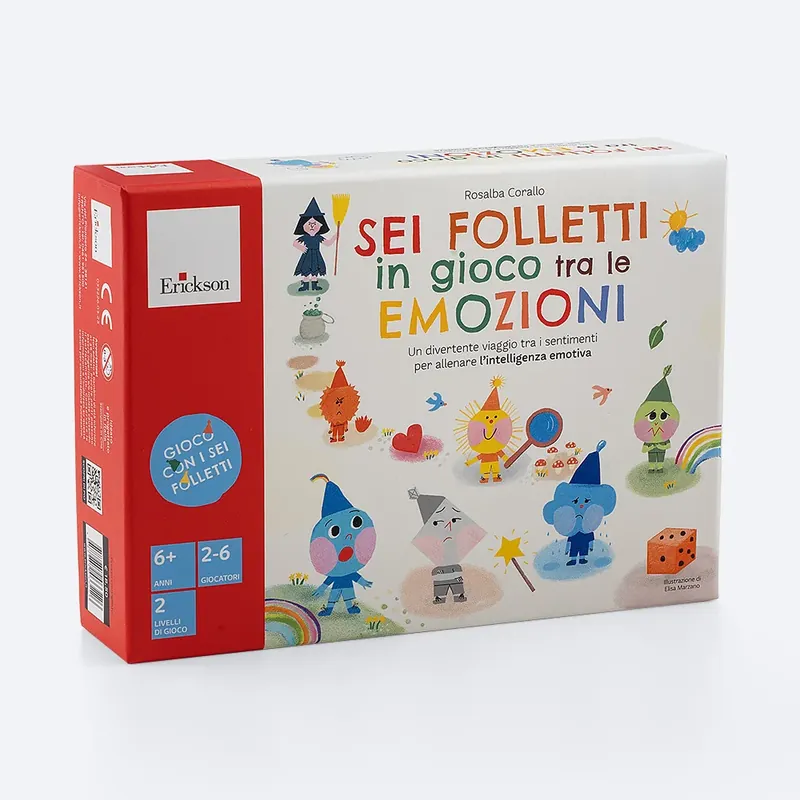 Sei folletti in gioco tra le emozioni Di Tendenza