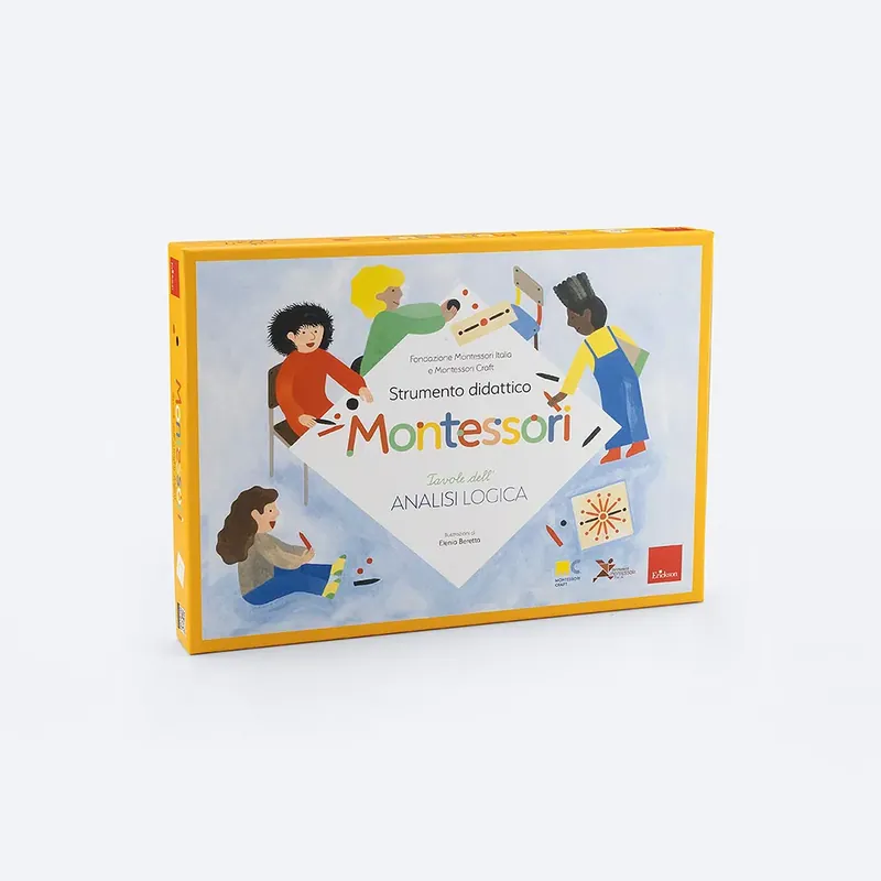 Tavole dell‘analisi logica - Strumento didattico Montessori Quantità Limitata