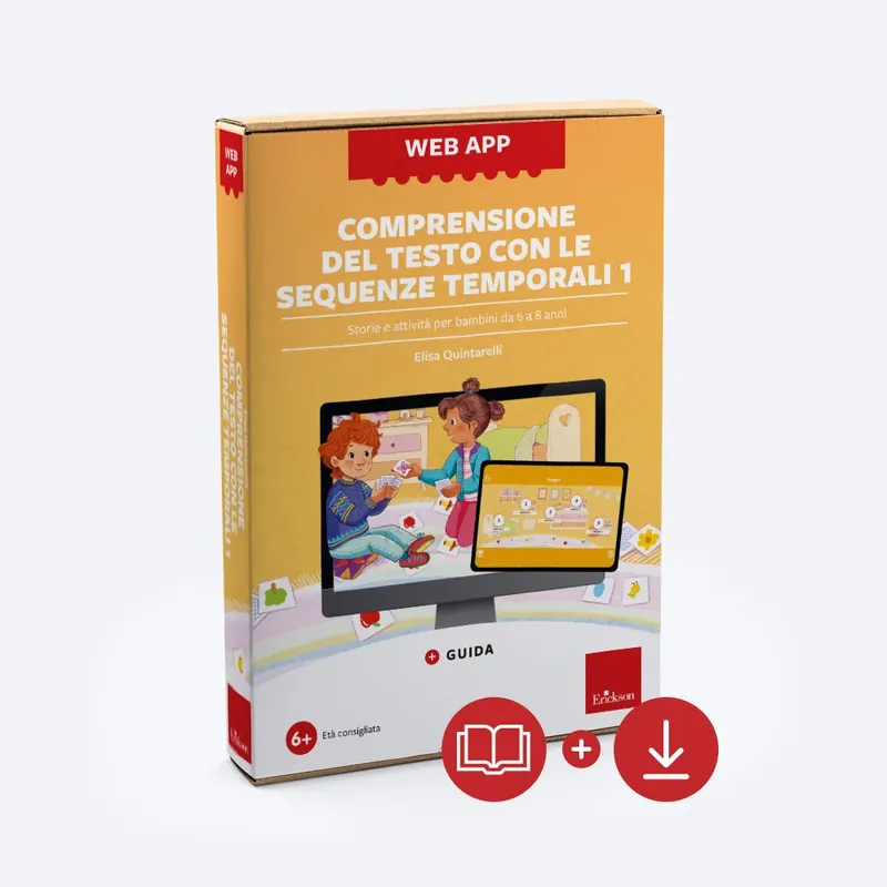 Web app Comprensione del testo con le sequenze temporali - Volume 1 Di Tendenza