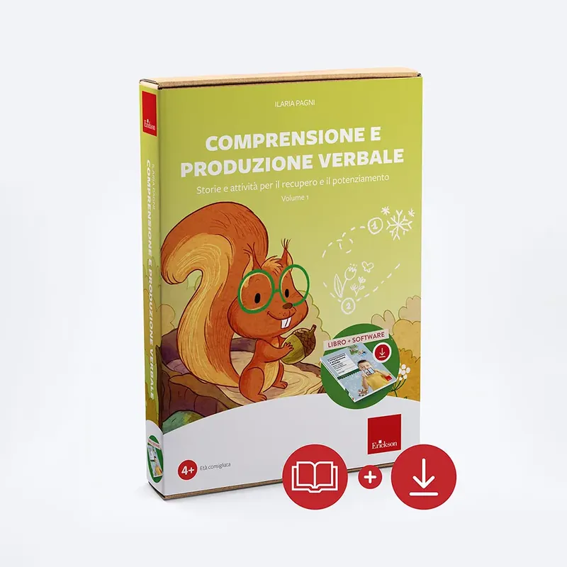 Comprensione e produzione verbale - Volume 1 (Kit Libro + Software) Promozione