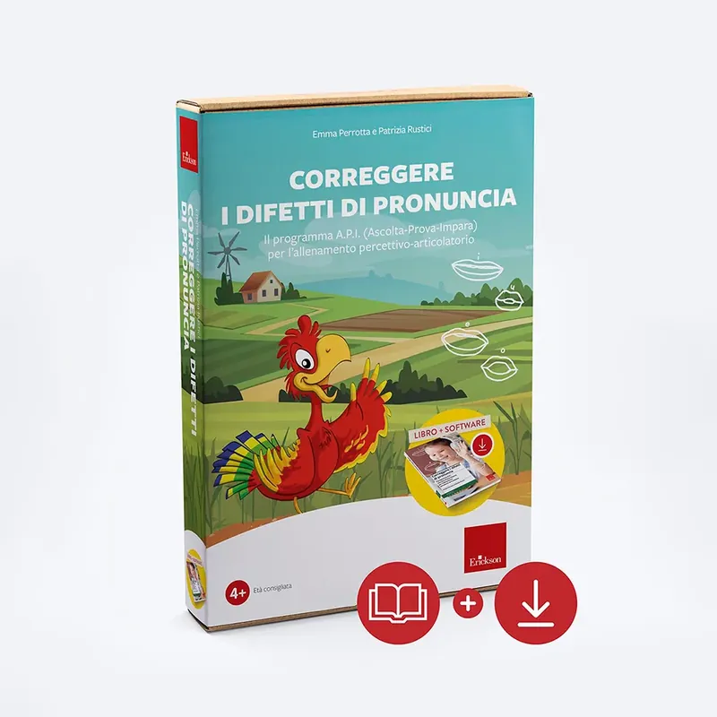 Pagamento Sicuro Correggere i difetti di pronuncia (Kit Libro + Software)