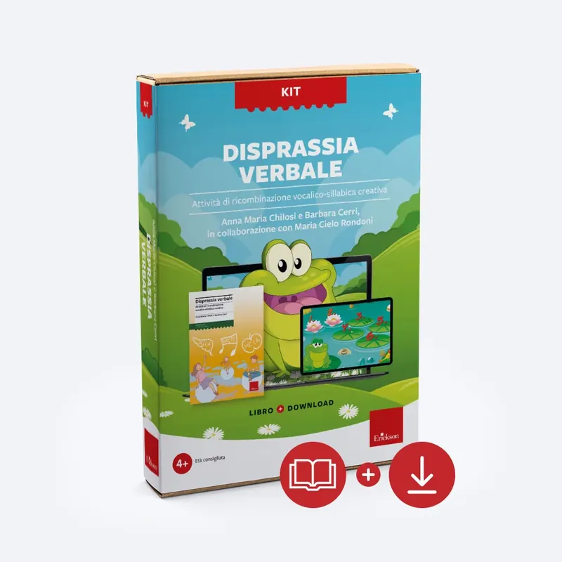 Direttamente Dal Produttore Disprassia verbale (Kit Libro + Software)