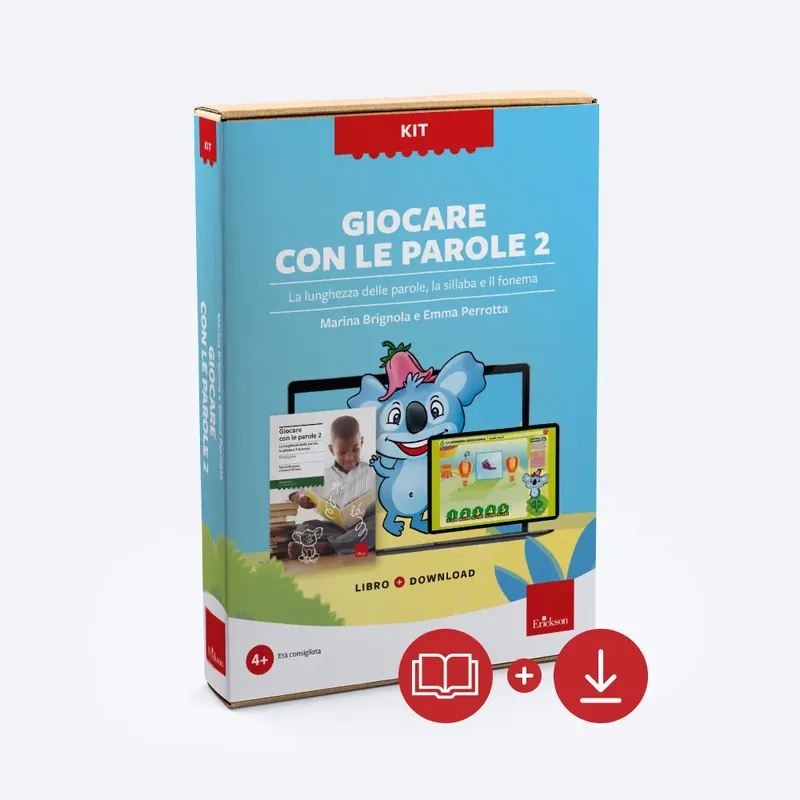 Giocare con le parole 2 - PRIMA PARTE (Kit Libro + Software) Ultime Pezzi