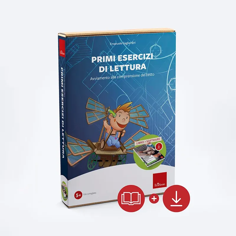 Reso Gratuito Primi esercizi di lettura (Kit Libro + Software)