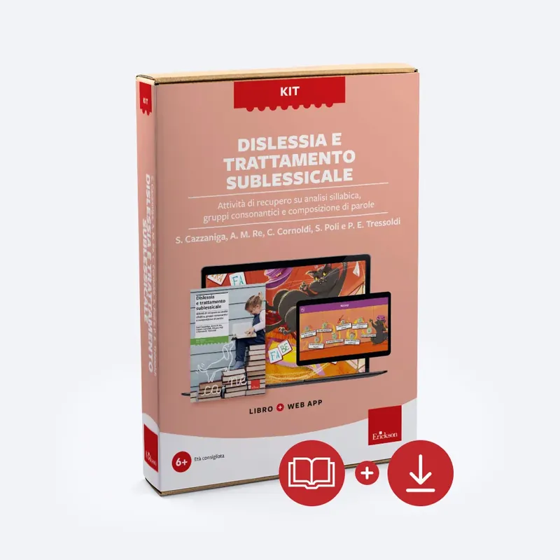 Dislessia e trattamento sublessicale (Kit Libro + Software) Prezzo Conveniente
