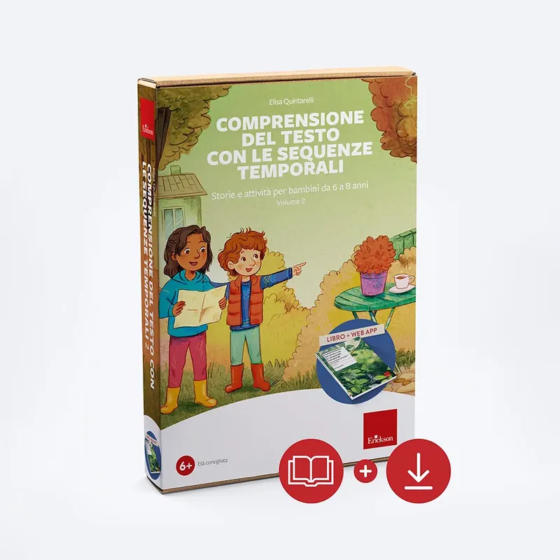 Prezzo Basso KIT Comprensione del testo con le sequenze temporali - Volume 2 (Kit Libro + web app)