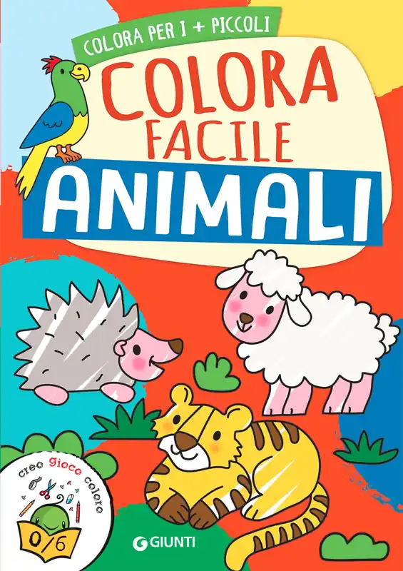 Popolare Colora facile. Animali