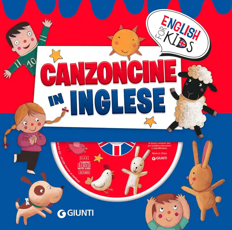 Consegna Rapida Canzoncine in inglese + CD