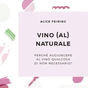 Vino (al) naturale Perché aggiungere al vino qualcosa di non necessario? Consegna Rapida