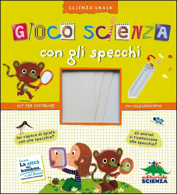 Gioco Scienza con gli specchi Con un kit per costruire un caleidoscopio Offerta Speciale