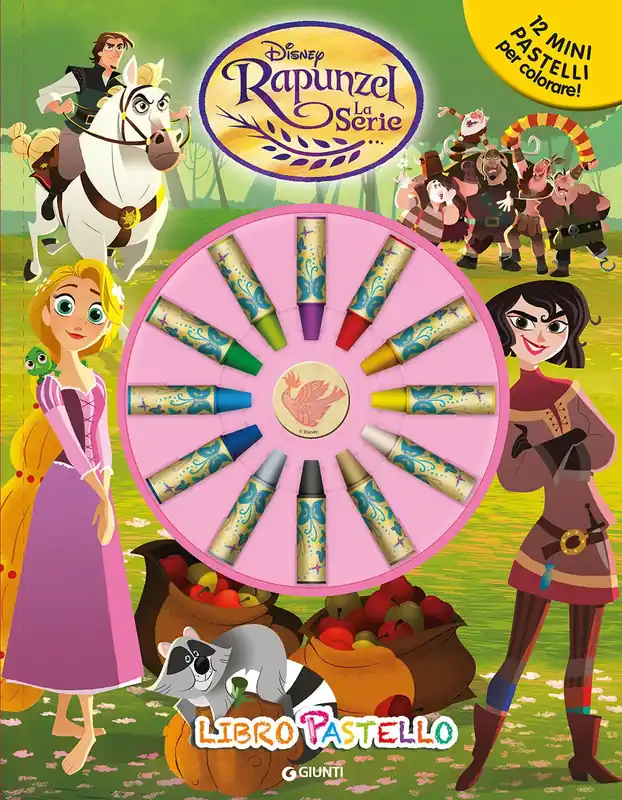 Offerta Lampo Libro Pastello - Rapunzel. La Serie 12 mini pastelli per colorare!