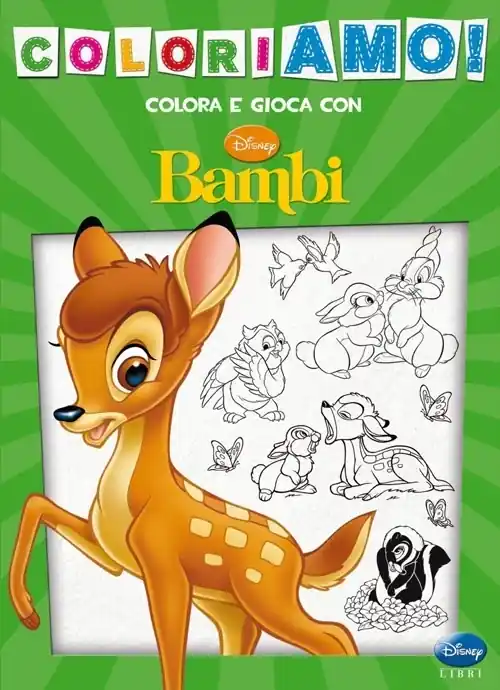 Reso Gratuito Bambi. Coloriamo!