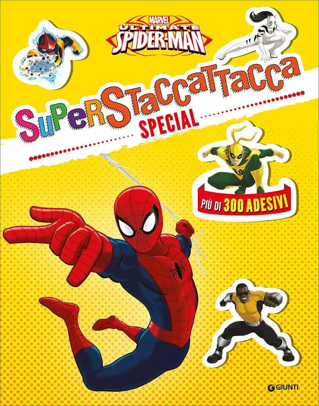 Superstaccattacca Special - Ultimate Spider-Man Più di 300 adesivi Offerta Limitata