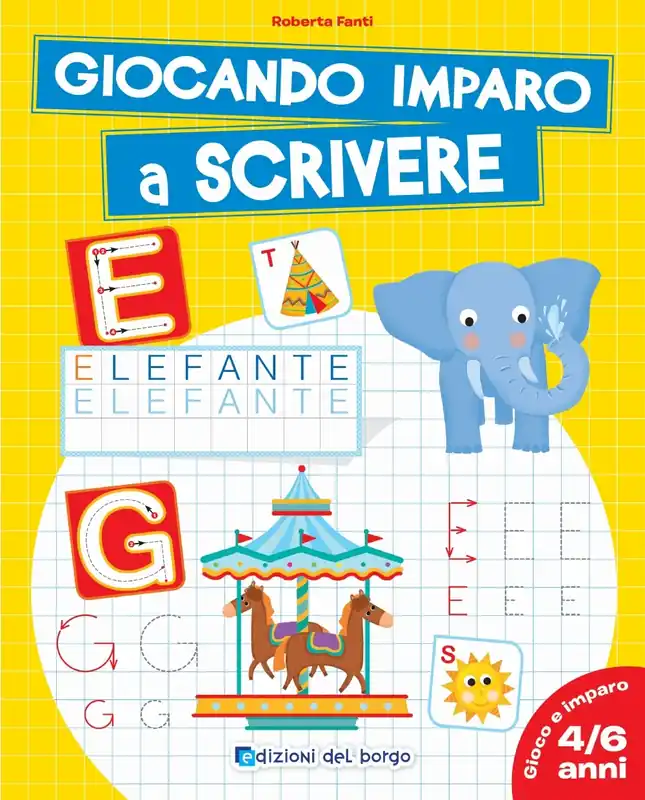 Nuovo Arrivo Giocando imparo a scrivere - 4/6 anni