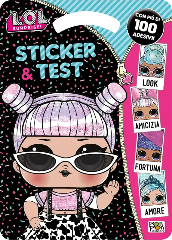 Quantità Limitata Activity Book Lol Surprise Sticker & Test