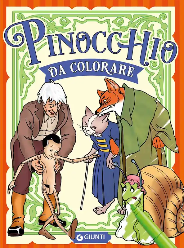 Quantità Limitata Pinocchio da colorare