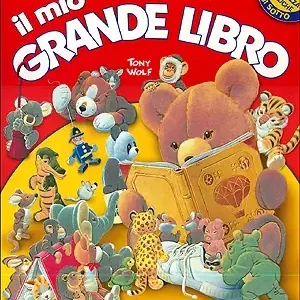 Ultime Pezzi Il mio Grande Libro accarezza i peluche sulla copertina!