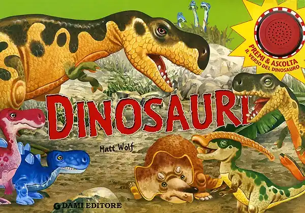 Consegna Rapida Dinosauri Premi e ascolta il verso del dinosauro