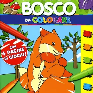 Affare I cuccioli del Bosco da colorare con 4 pagine di giochi!
