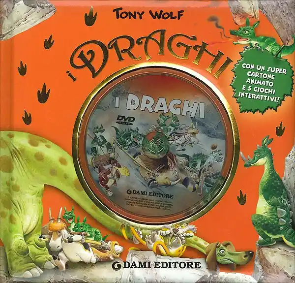 Pagamento Sicuro I Draghi + DVD con un super cartone animato e 5 giochi interattivi!