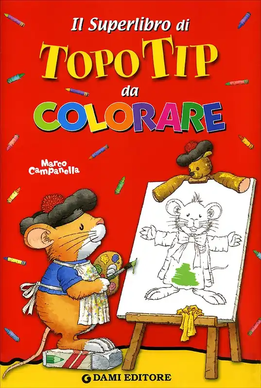 Sconto Il Superlibro di Topo Tip da colorare