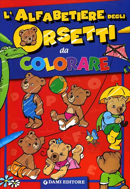 Ordina Subito L‘Alfabetiere degli Orsetti da colorare