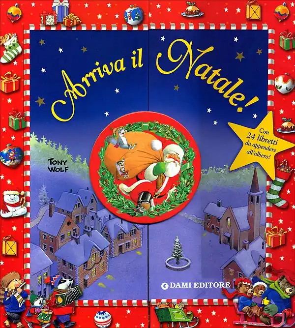 Offerta Arriva il Natale Un calendario d‘avvento con 24 libretti da appendere all‘albero!