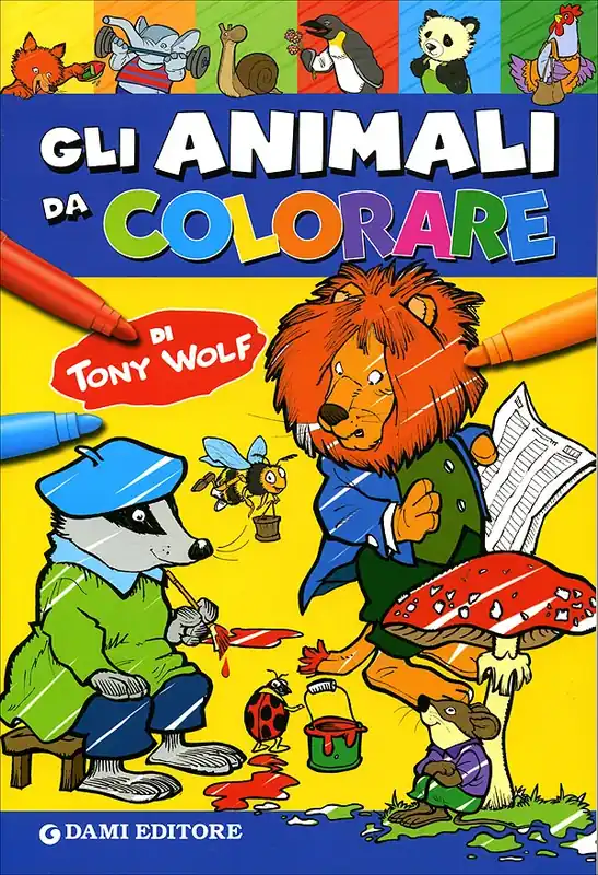 Gli animali da colorare Bestseller