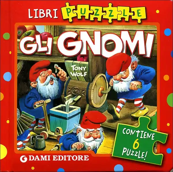 Gli gnomi Contiene 6 puzzle! Prezzo Ridotto