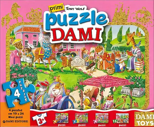 Scelto Dai Clienti Primi Puzzle Dami Principesse Dami Toys