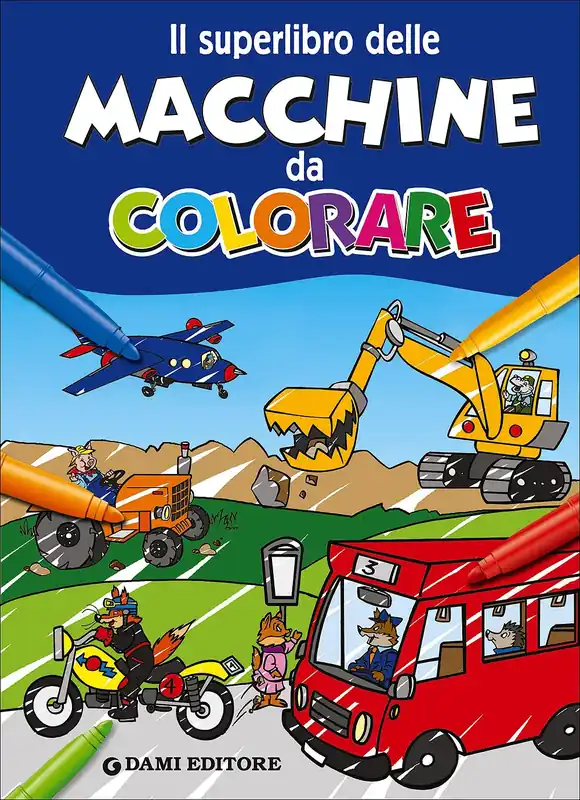 Il superlibro delle Macchine da colorare Prezzo Basso