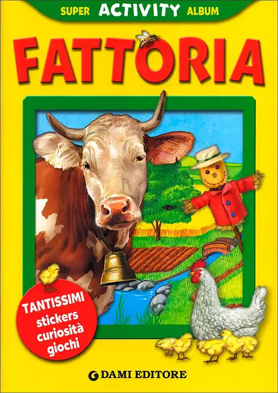 Offerta Del Giorno Fattoria Tantissimi stickers, curiosità, giochi
