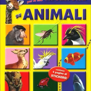 Tutto per le mie ricerche. Gli animali Contiene 4 pagine di stickers! Ultime Pezzi